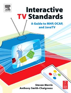 Cover of 'Interactive TV Standards'