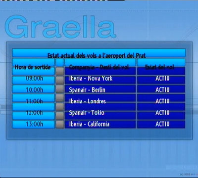 Text layout example for tables - implementation 2
