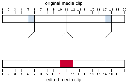 NPT continuity through the editing process